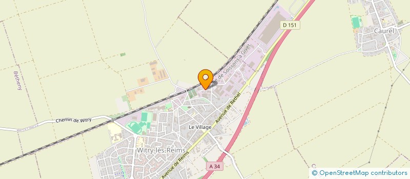 localisation de l'entreprise FRET TRANSPORT COURSE - SARL FTC  WITRY-LES-REIMS