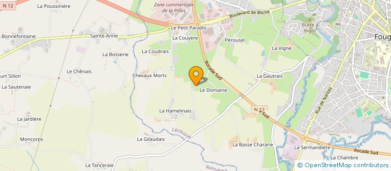 localisation de l'entreprise FRETAY LOISIRS à LE CHATELLIER