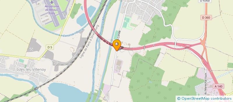 localisation de l'entreprise FRETE DENIS ET BERNARD à MAREUIL-LES-MEAUX
