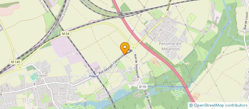 localisation de l'entreprise FRETIN DISTRIBUTION MAINTENANCE à FRETIN