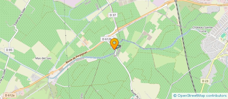 localisation de l'entreprise FRETINUS  PERPIGNAN