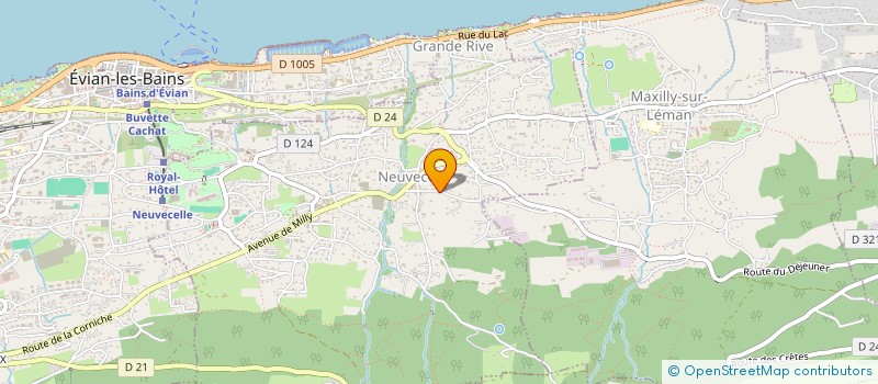 localisation de l'entreprise FRETIS TRANSPORTS  NEUVECELLE