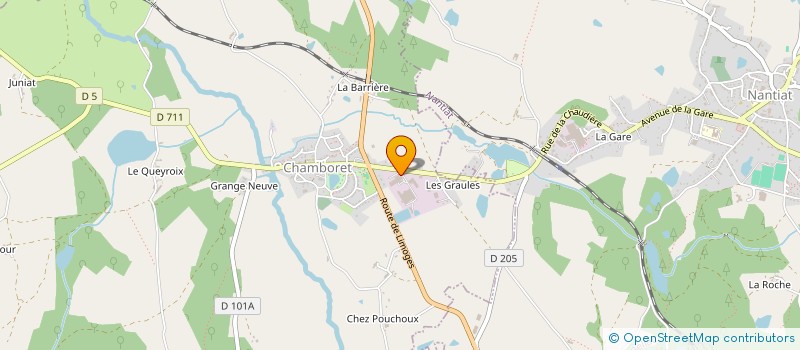 localisation de l'entreprise FREUDENBERG JOINTS PLATS à CHAMBORET