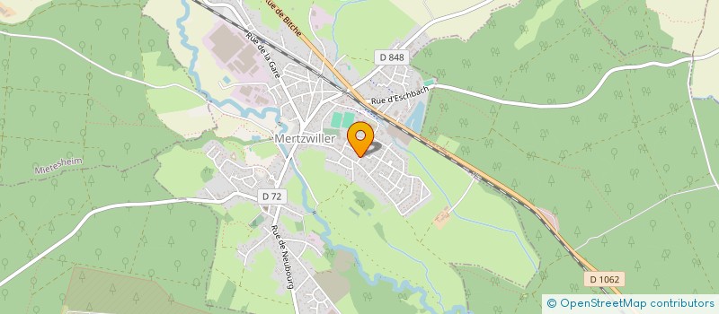 localisation de l'entreprise FREUND DISTRIBUTION  REICHSHOFFEN