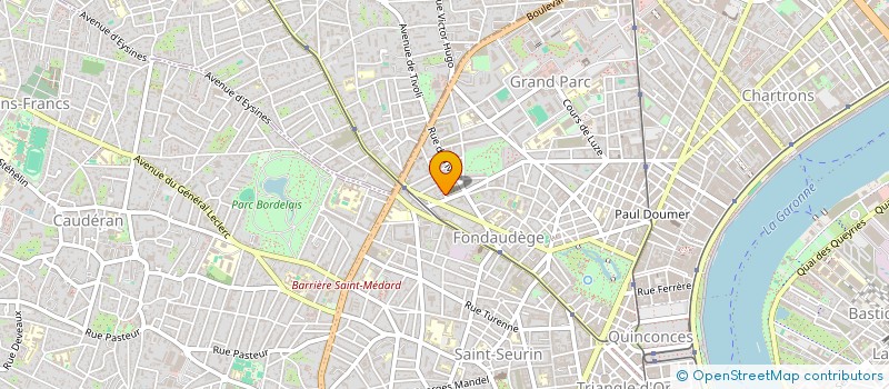 localisation de l'entreprise FREVAL  BORDEAUX