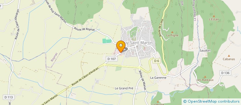 localisation de l'entreprise FREVAL  PUY-SAINT-MARTIN