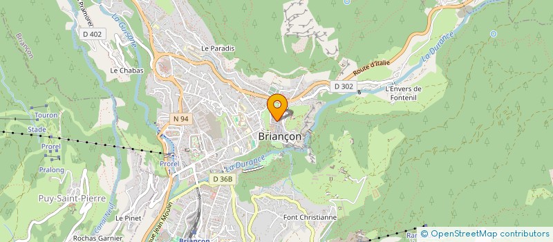 localisation de l'entreprise FREVATO SARL à BRIANCON