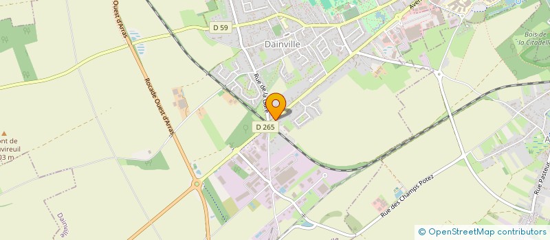 localisation de l'entreprise FREVENTIMMO à DAINVILLE