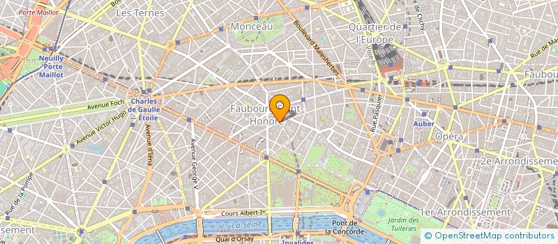 localisation de l'entreprise FREVILLE  PARIS