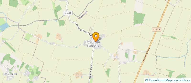 localisation de l'entreprise FREVILLE ANIM à FREVILLE-DU-GATINAIS