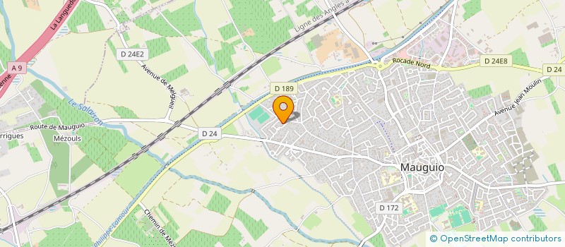 localisation de l'entreprise FREX INVEST  MAUGUIO