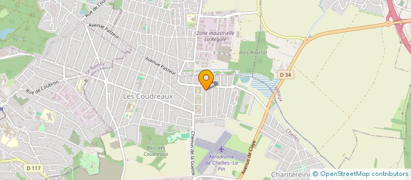 localisation de l'entreprise FREX'ISOLATIONS à CHELLES
