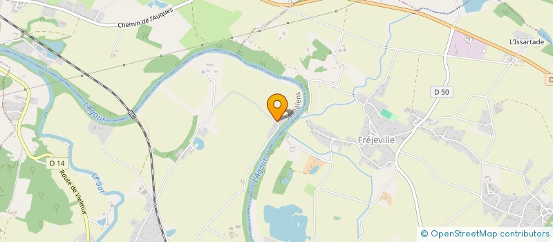 localisation de l'entreprise FREXAN  SEMALENS