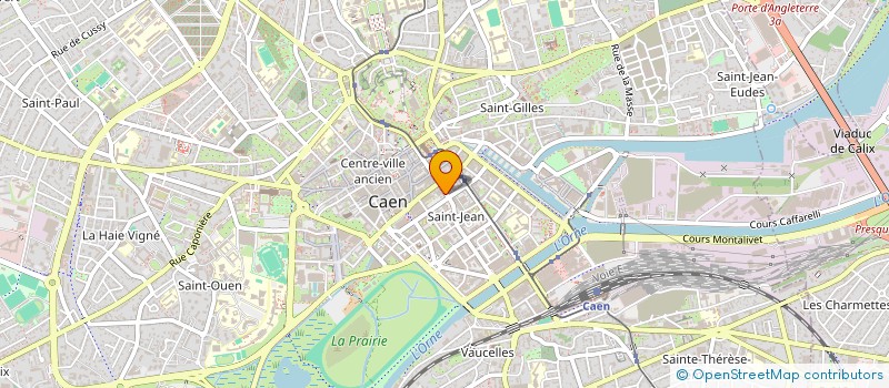 localisation de l'entreprise FREYA à CAEN