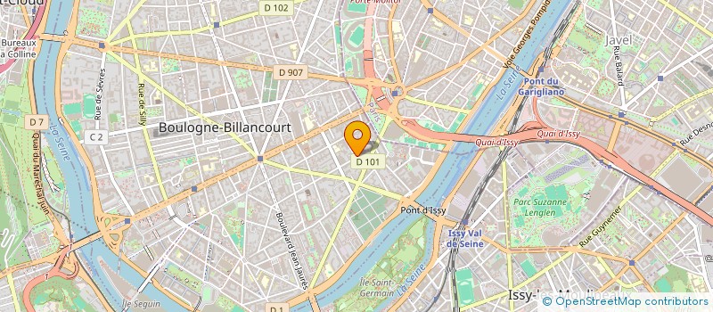 localisation de l'entreprise FREYA INVESTISSEMENTS à BOULOGNE-BILLANCOURT