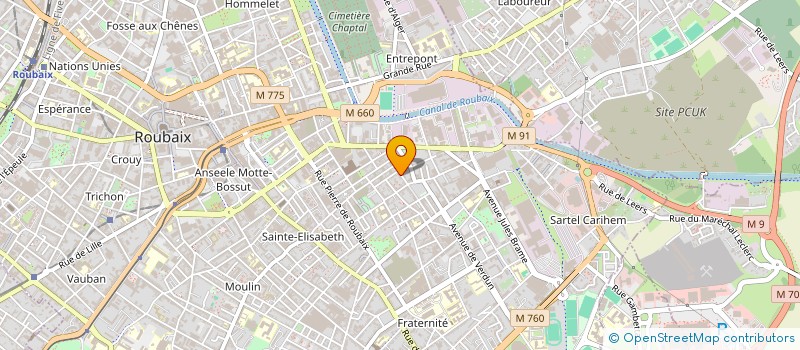 localisation de l'entreprise FREYA JUMPING  ROUBAIX