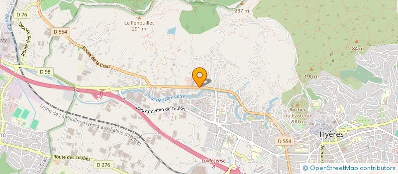 localisation de l'entreprise FREYA PRESTA  HYERES