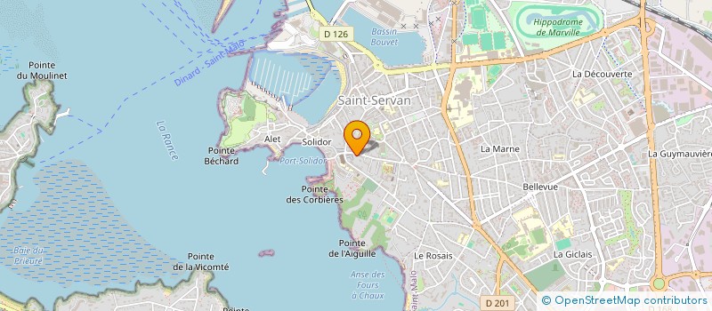 localisation de l'entreprise FREYCAT  SAINT-MALO