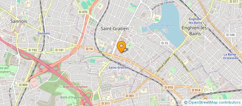 localisation de l'entreprise FREYO  SAINT-GRATIEN