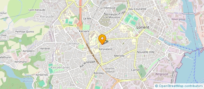 localisation de l'entreprise FREYR  LORIENT