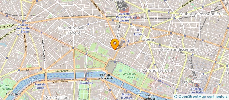 localisation de l'entreprise FRGL  PARIS