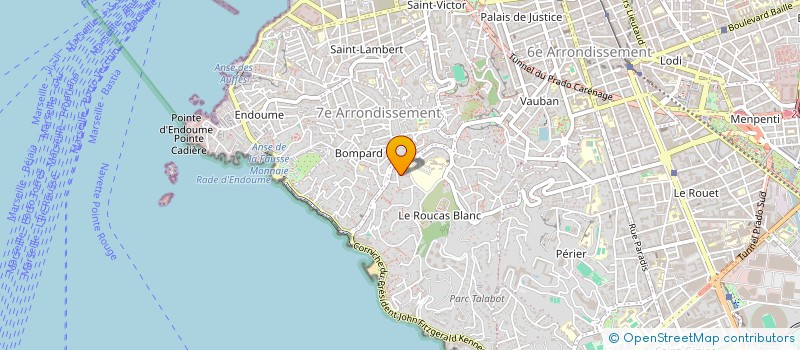 localisation de l'entreprise FRH à MARSEILLE
