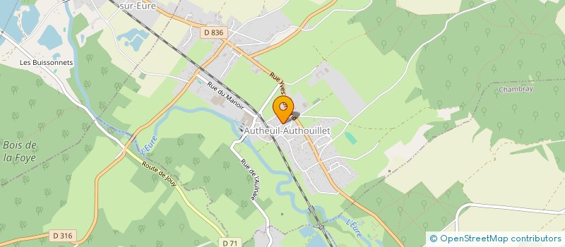localisation de l'entreprise FRI CONSULTING  LE VIEIL-EVREUX