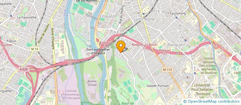 localisation de l'entreprise FRIAM à TOULOUSE