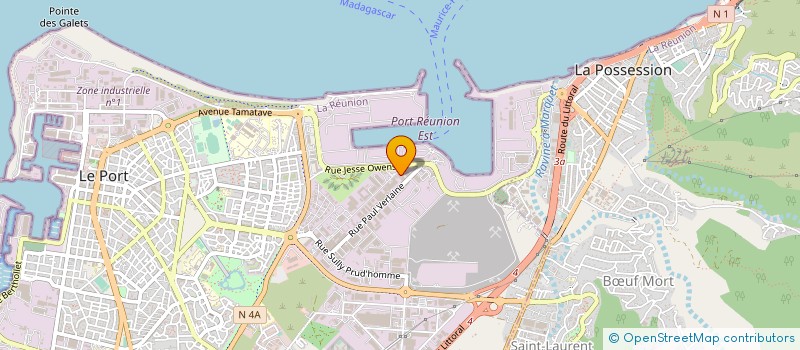 localisation de l'entreprise FRIAND IMPORT à LE PORT