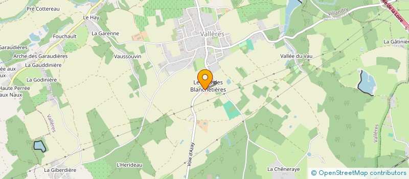 localisation de l'entreprise FRIAS  VALLERES