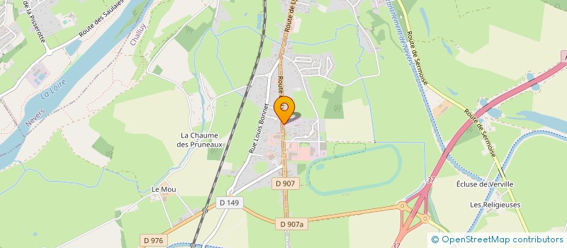 localisation de l'entreprise FRIAUD ATOUT VERT SERVICE à SERMOISE-SUR-LOIRE