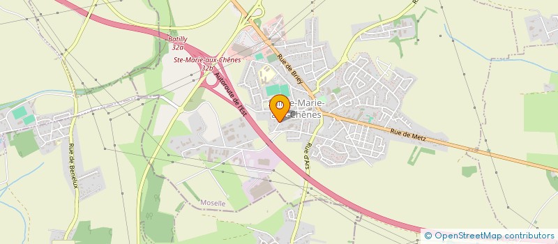 localisation de l'entreprise FRIBA SARL à SAINTE-MARIE-AUX-CHENES