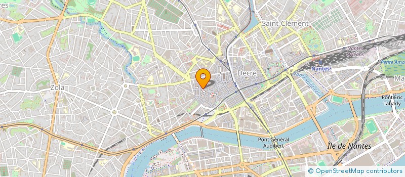 localisation de l'entreprise FRIBAULT à NANTES