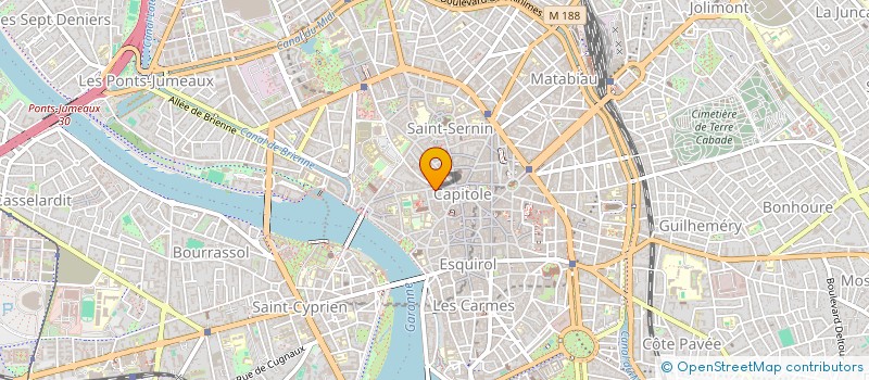 localisation de l'entreprise FRICHET VENTURINI à TOULOUSE