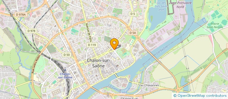 localisation de l'entreprise FRICKEDURANT à CHALON-SUR-SAONE