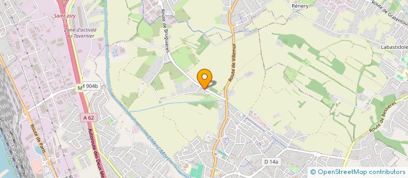 localisation de l'entreprise FRICON ANCIENS ETS GIMET JEAN  CASTELGINEST