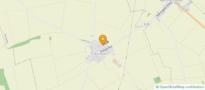 localisation de l'entreprise FRICOTTEAU CLD à ANNELLES