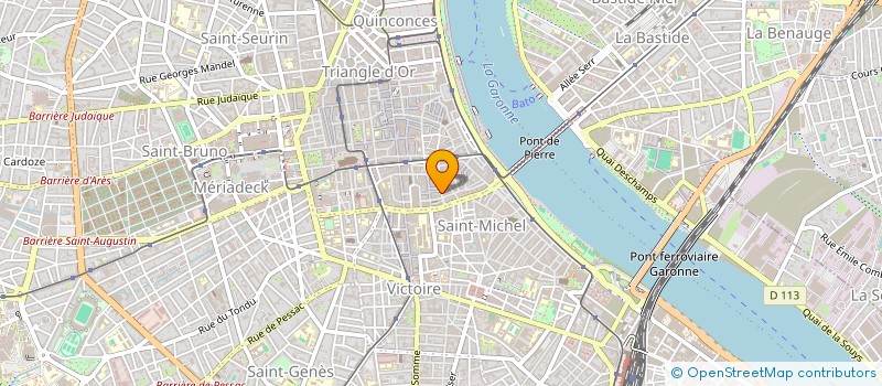 localisation de l'entreprise FRIDA  BORDEAUX