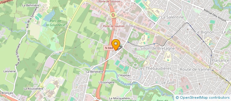 localisation de l'entreprise FRIDAFLIX  SAINT-HERBLAIN