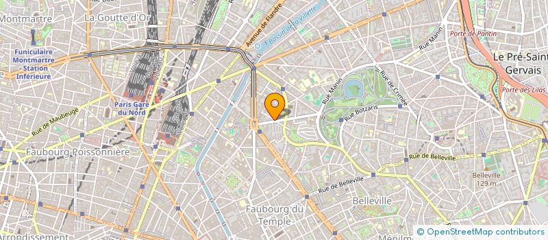 localisation de l'entreprise FRIDARO  PARIS