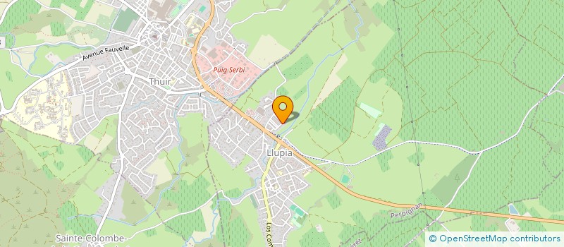 localisation de l'entreprise FRIDATEC  LLUPIA