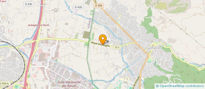 localisation de l'entreprise FRIDAY  GEMENOS