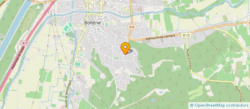 localisation de l'entreprise FRIDAY FOOTBALL CLUB 84 à BOLLENE