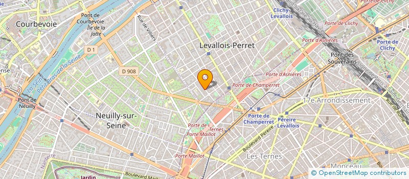 localisation de l'entreprise FRIDAY INGENIERIE à LEVALLOIS-PERRET