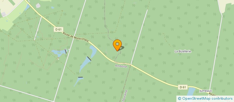 localisation de l'entreprise FRIDELAND  AMBOISE