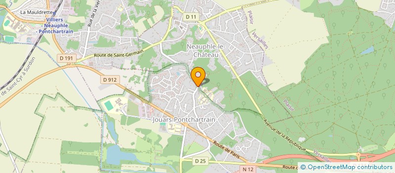 localisation de l'entreprise FRIDGEBOX TECHNOLOGIES  NEAUPHLE-LE-CHATEAU