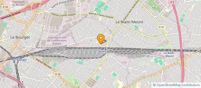 localisation de l'entreprise FRIDOBATI à DRANCY