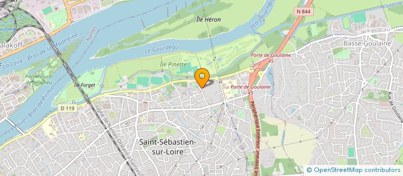 localisation de l'entreprise FRIDZ  SAINT-SEBASTIEN-SUR-LOIRE