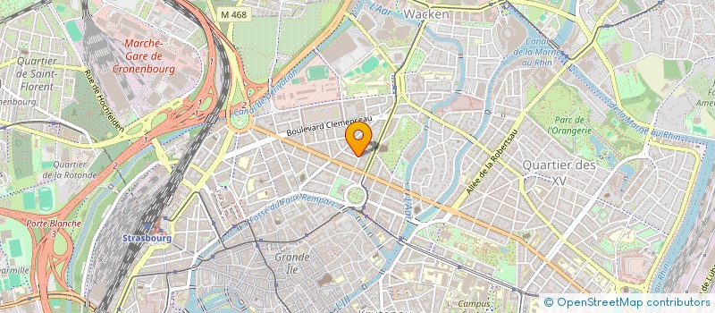 localisation de l'entreprise FRIEDALBERT  STRASBOURG