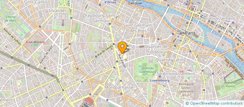 localisation de l'entreprise FRIEDEL MASIN  PARIS